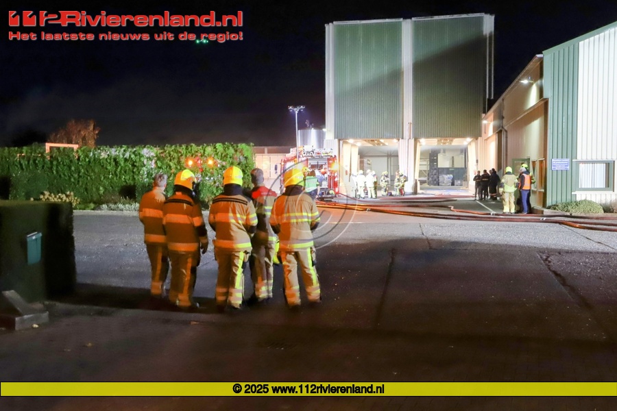 Brand in opslaghal