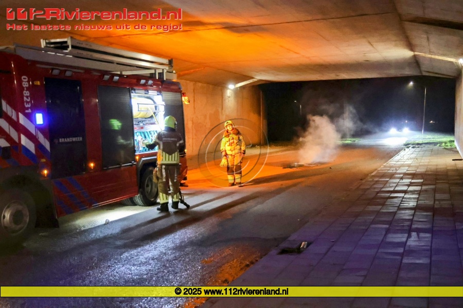 Buitenbrand aan de Ooisetraat