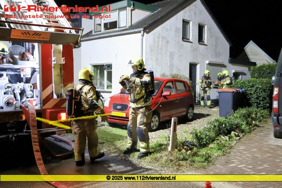 Woningbrand snel onder controle