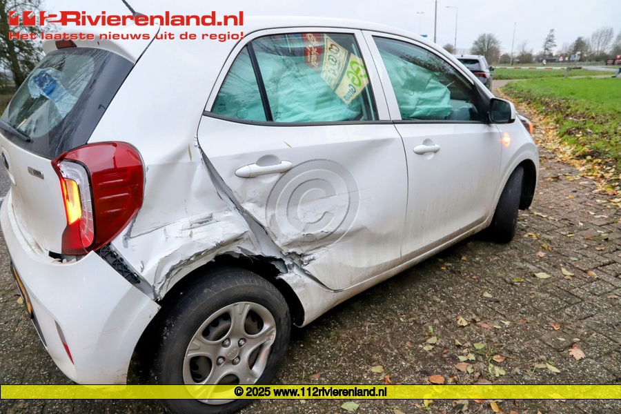 Flinke schade geen wonden bij ongeval N327