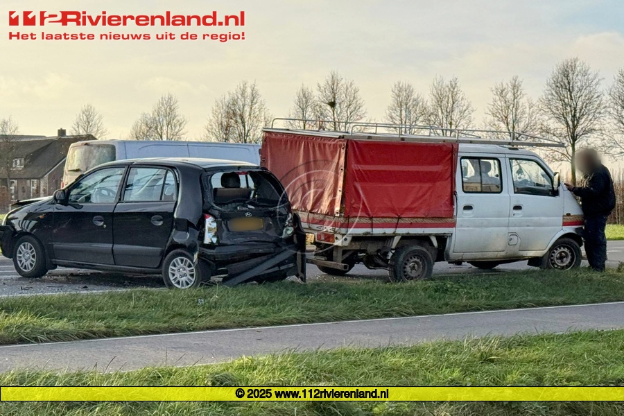 Kop-staartbotsing op de N320