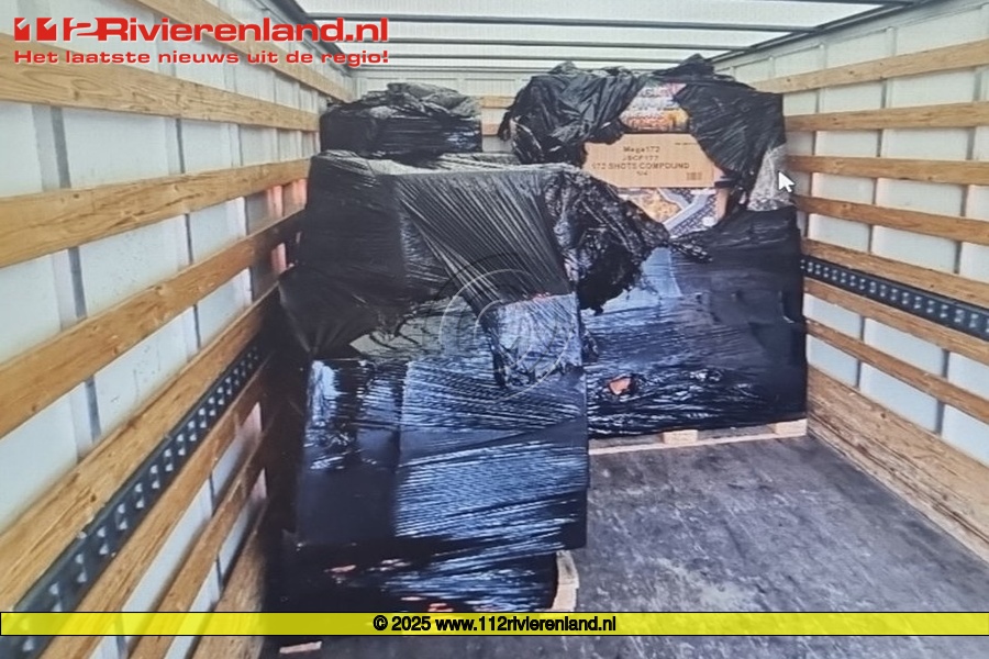 1600 kilo vuurwerk in beslag genomen