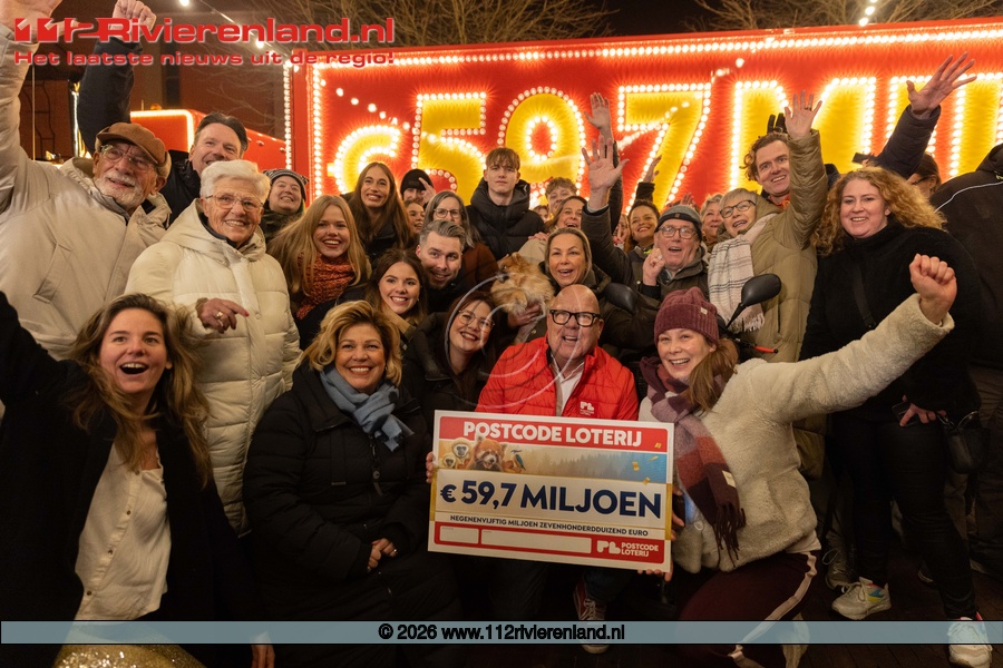 Postcodekanjer van 59,7  miljoen valt in Tiel