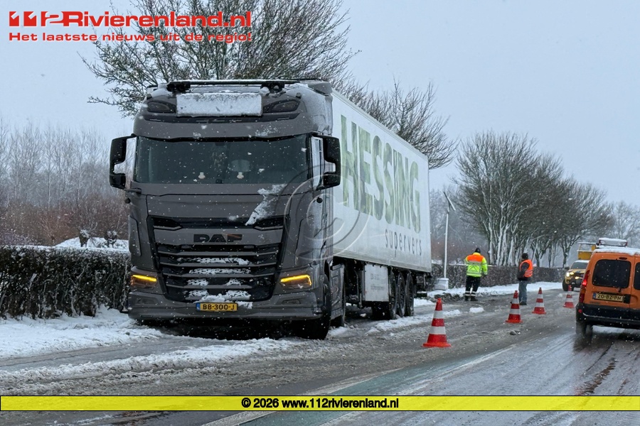 Grote oponthoud op de N320