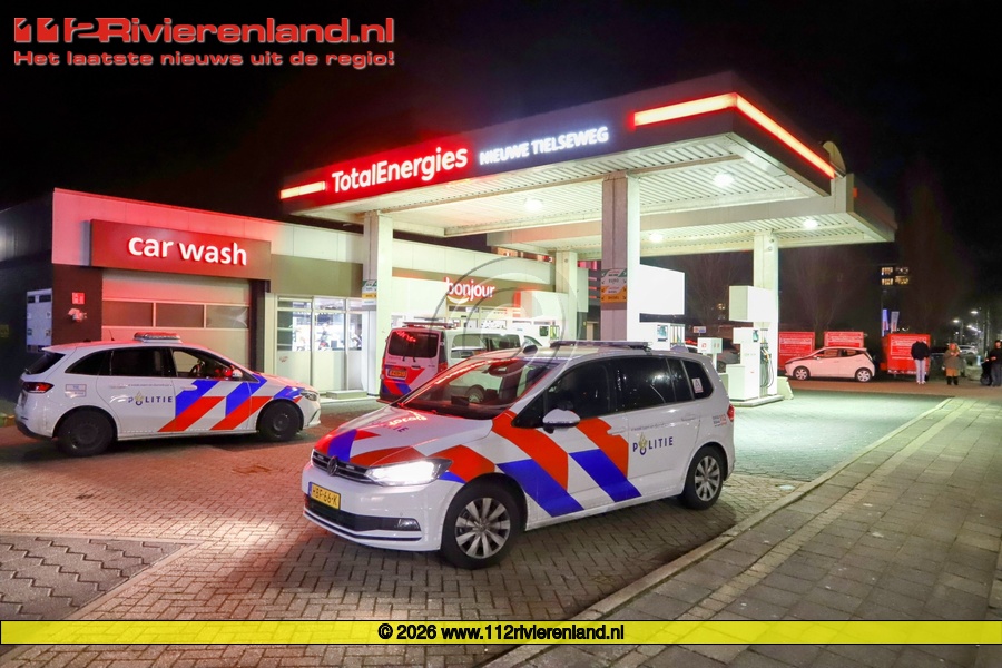 Overval op tankstation Total