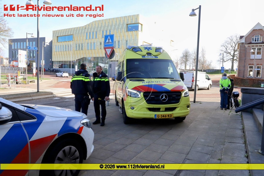 Ongeval tussen fatbiker en personenauto