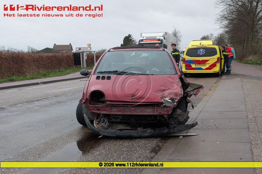 Kopstaartbotsing met veel schade