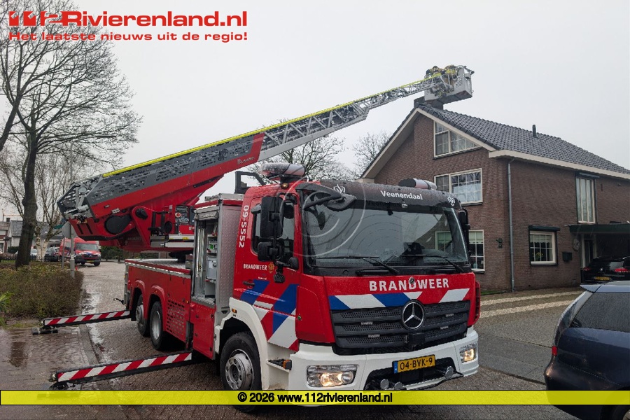 Schoorsteenbrandje snel geblust