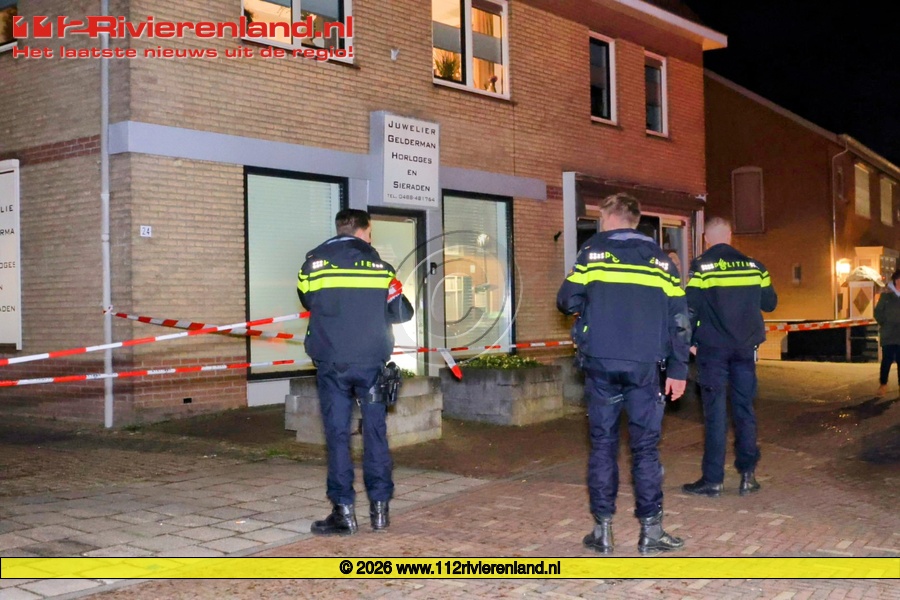 Inbraak bij juwelier