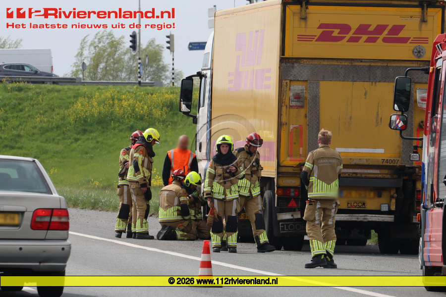 Kerk Avezaath - Ongeval op de A15