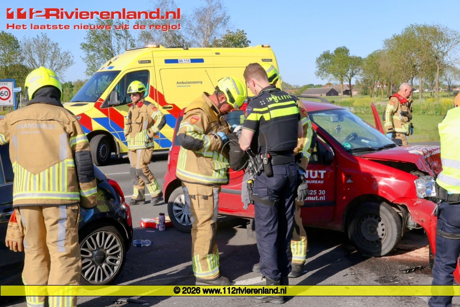 Vier gewonden bij ongeval N320