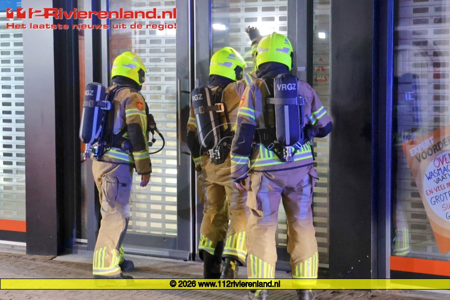 Winkelbrand melding blijkt loos
