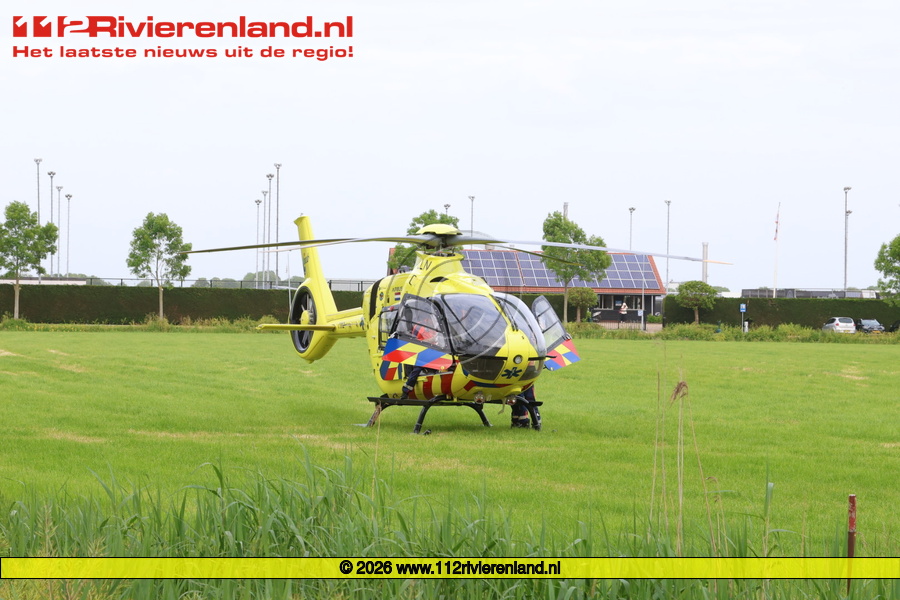 Vuren - Motorrijder overleden bij ongeval op Graaf Reinaldweg