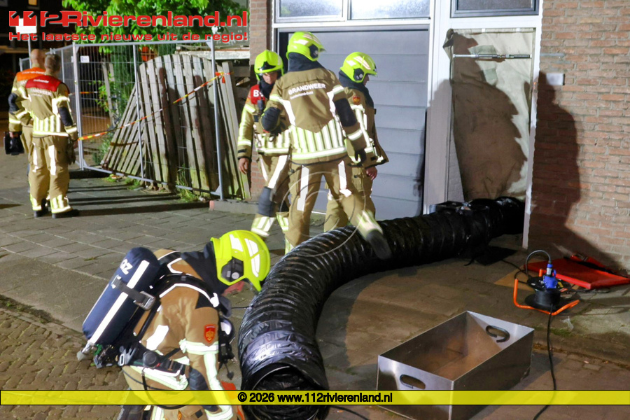 Woningen ontruimd door gaslek