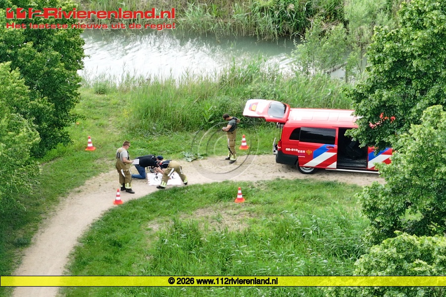 Brandweer zet groot in bij riet