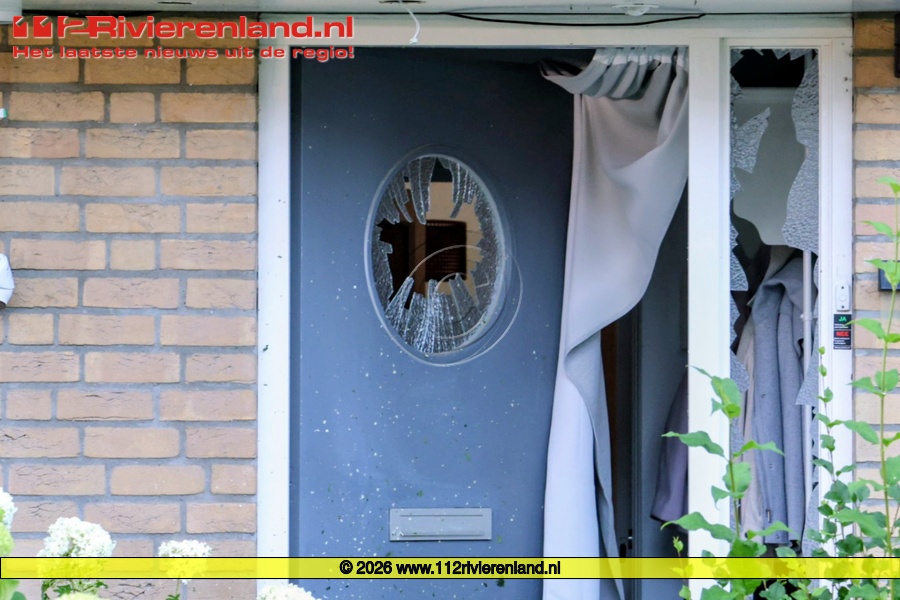 Twee verdachten aangehouden na explosie woning in Passewaaij