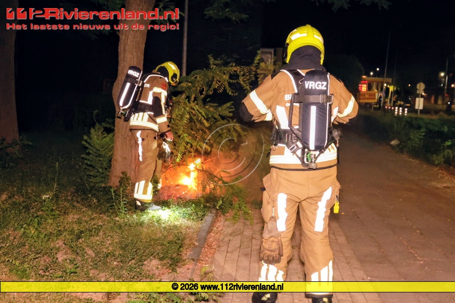 Buitenbrand op Het Jaagpad