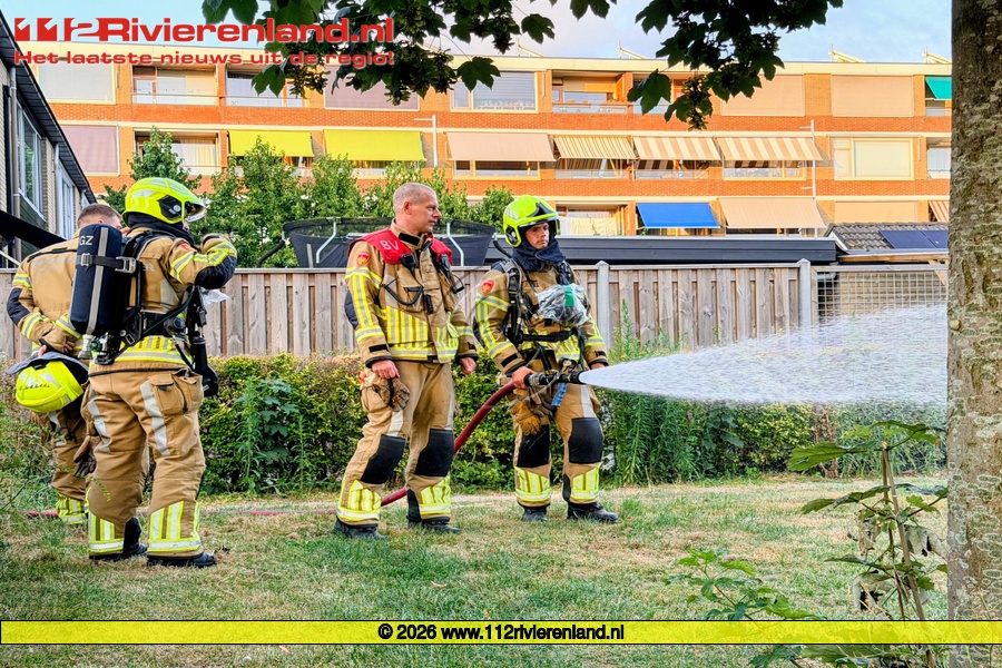Bermbrand aan de Neerijnenlaan
