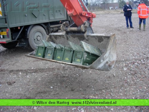Gevonden explosieven tot ontploffing gebracht