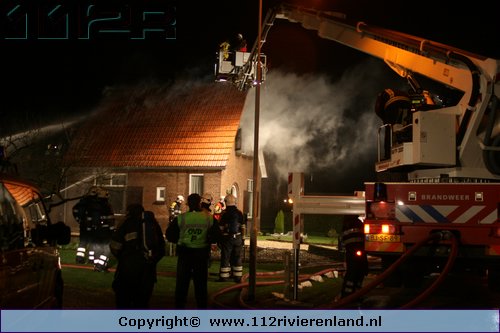 Woningbrand Kalkestraat