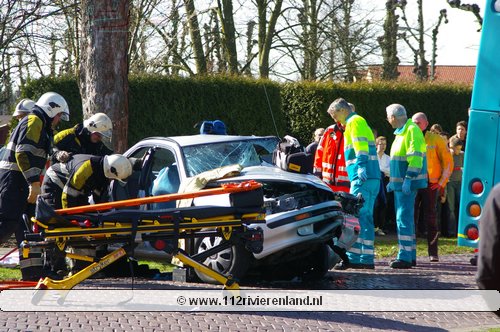 Botsing door te ruime bocht