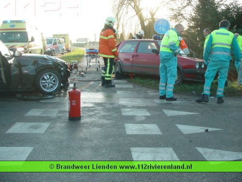 Ongeval op de provincialeweg