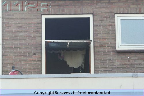 Woningbrand heuvelstraat