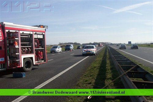 Ongeval op de A15