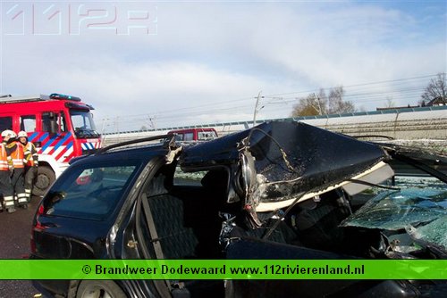 Ongeval op de A15