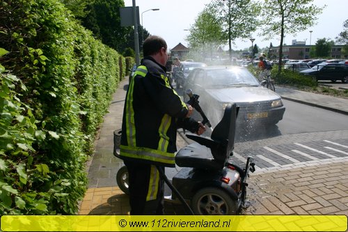 Brandweer biedt hulp aan burger