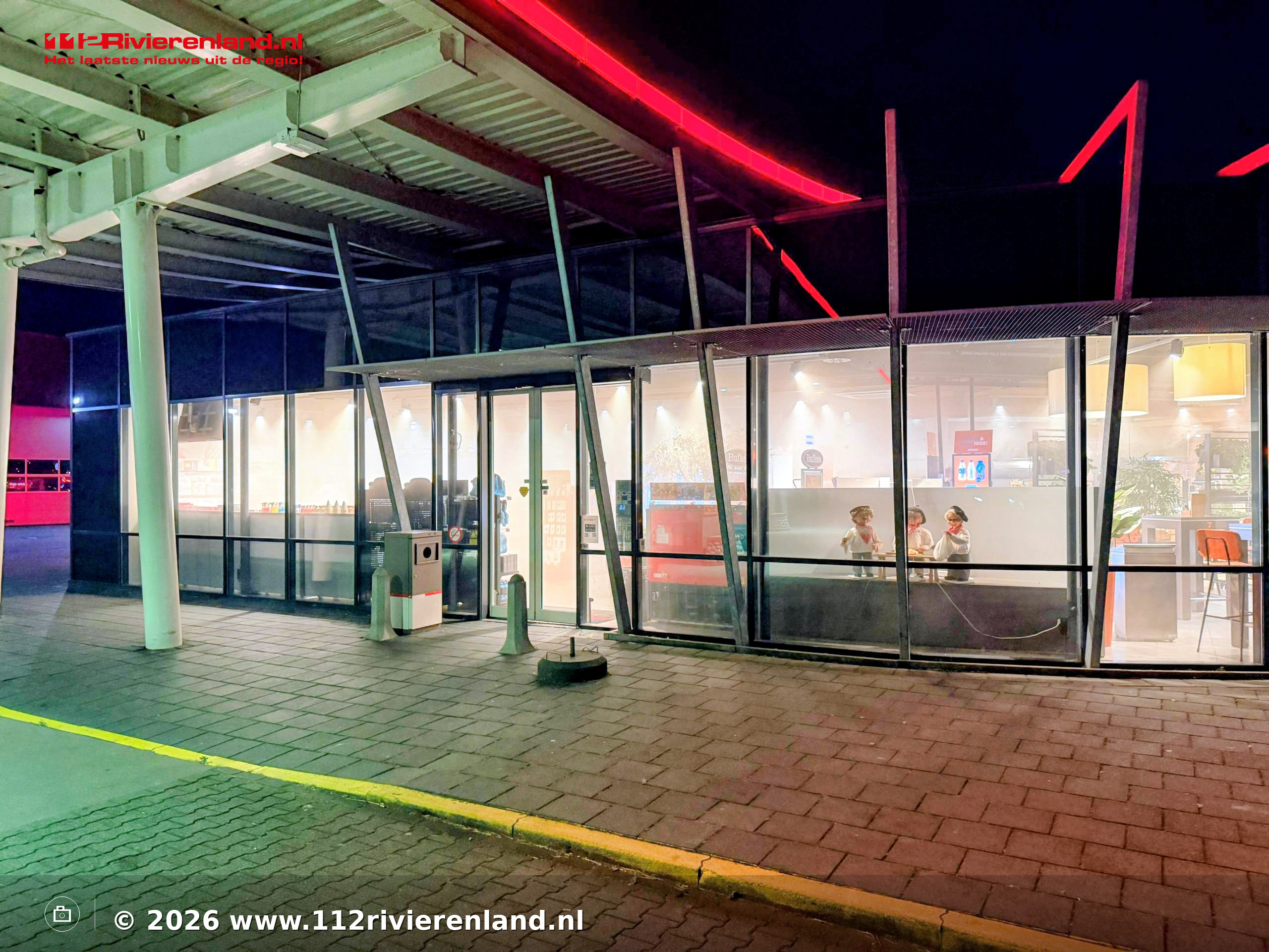 Mistgenerator zorgt voor loos brandalarm bij tankstation