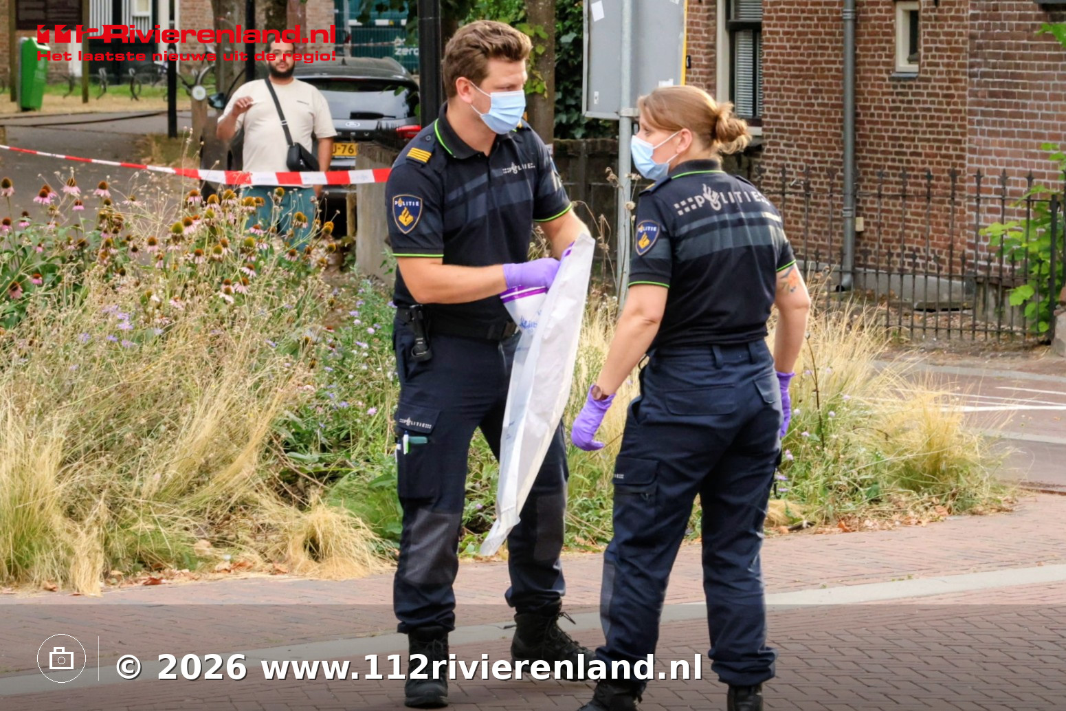 Politie zet omgeving af na verkeersconflict