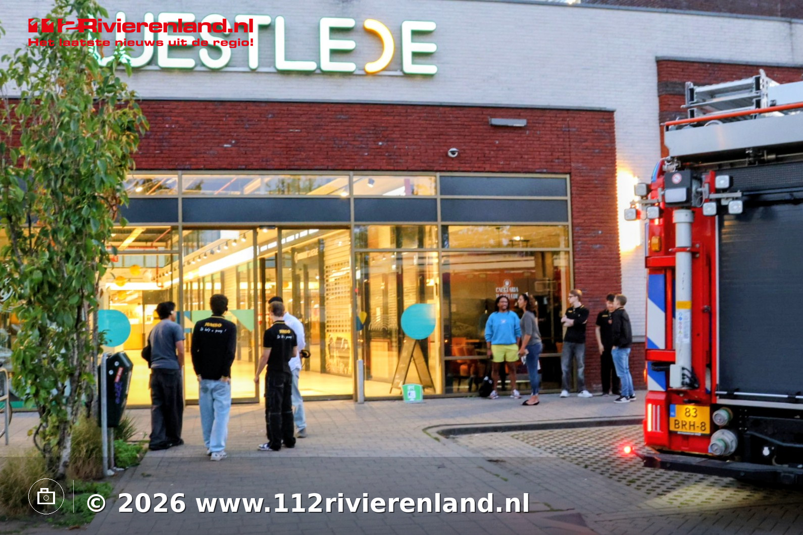 Winkelcentrum ontruimd na brandalarm bij Jumbo